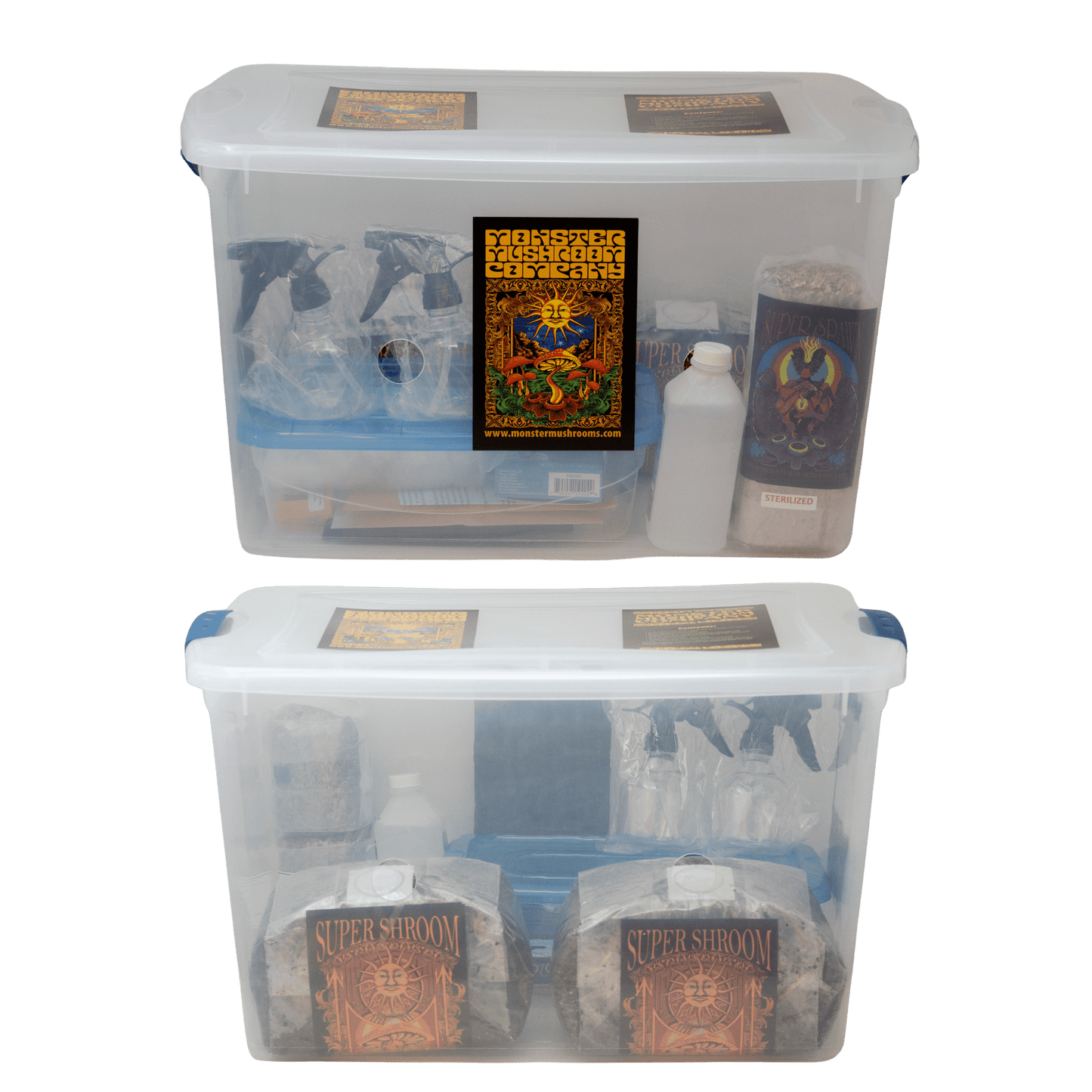 Large Mushroom Grow Kit – The Ultimate Mono Tub & Supplies for Easy at-Home Growing