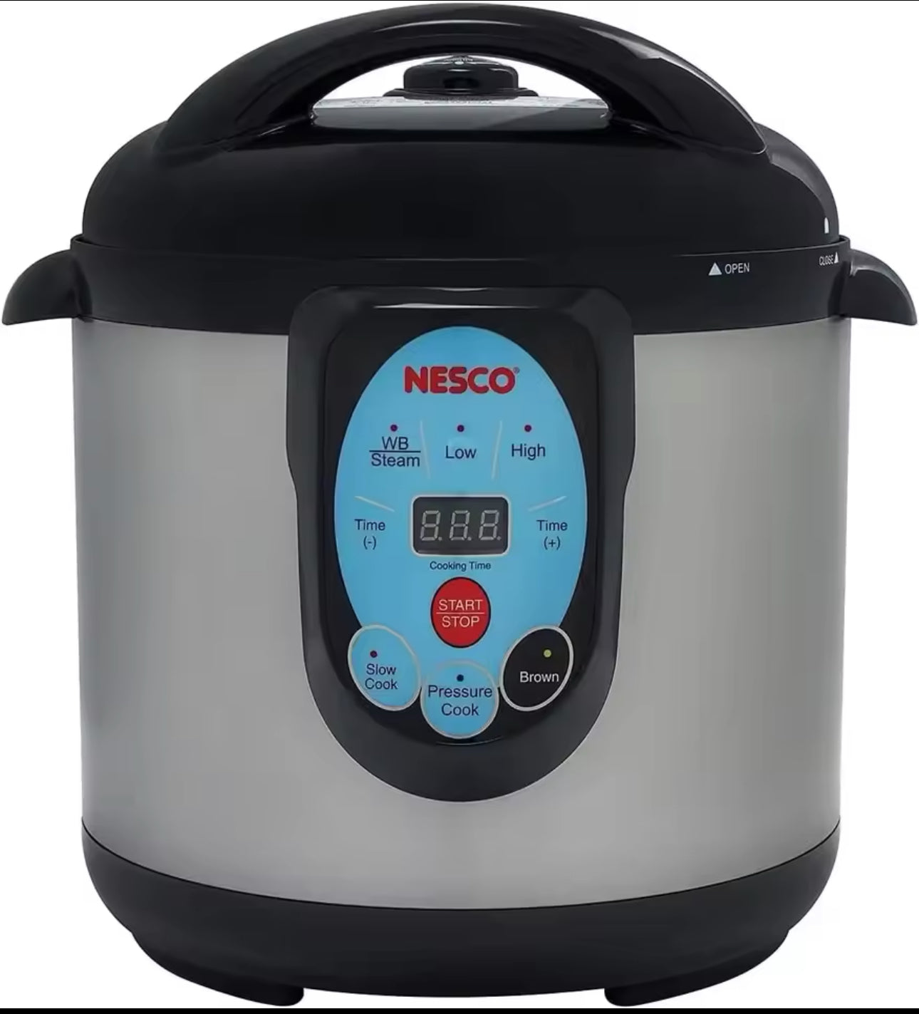 NEW NPC-9 Smart Electric Pressure Cooker and Canner, 9.5 Quart, Stainless Steel