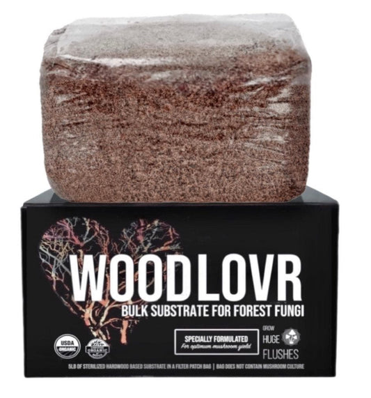 Wood Lovr’ Organic Hardwood-Based Sterile Mushroom Substrate