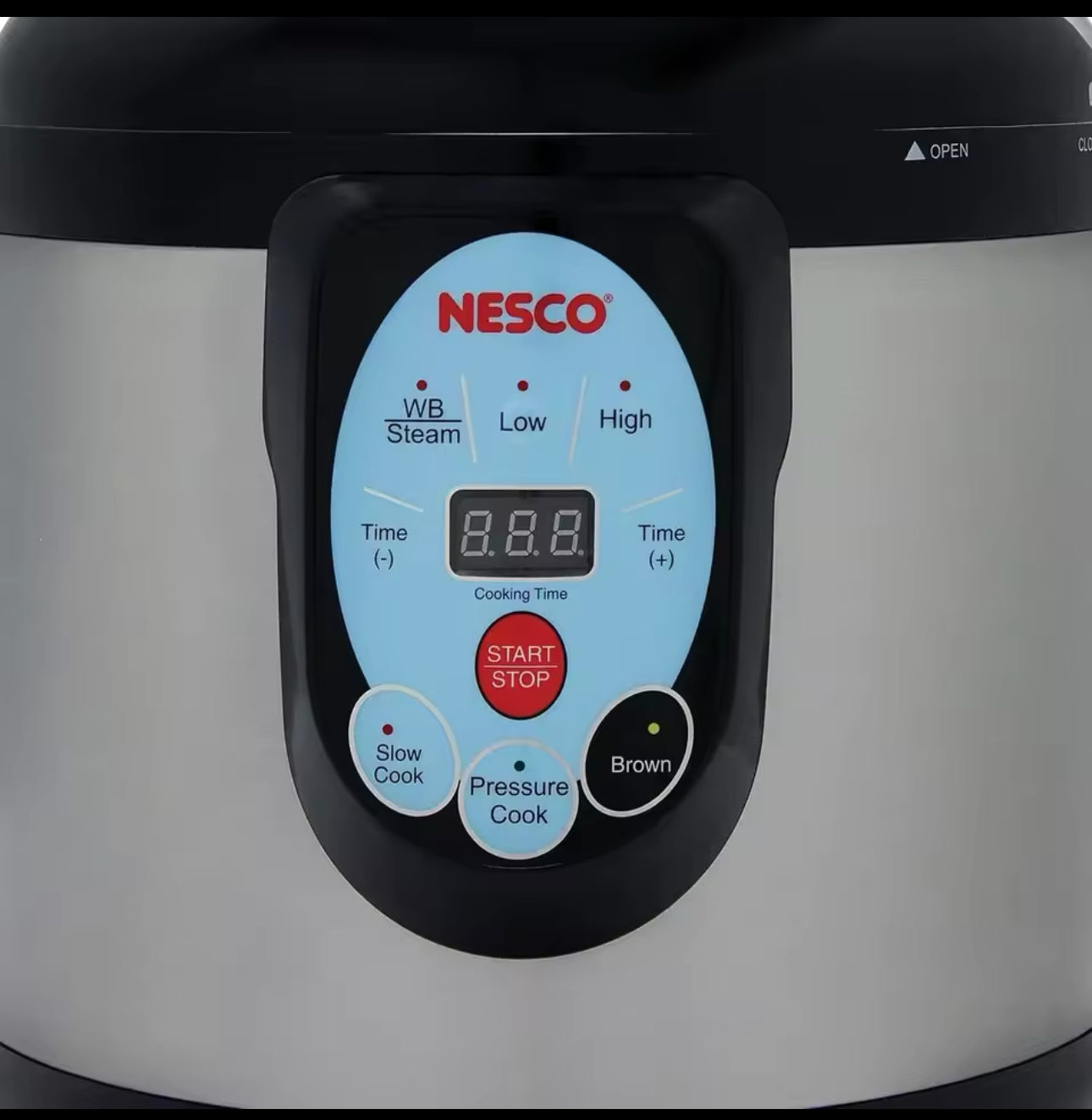 NEW NPC-9 Smart Electric Pressure Cooker and Canner, 9.5 Quart, Stainless Steel