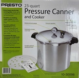 Presto 23 Quart Pressure Cooker/Sterilizer - Model 01781